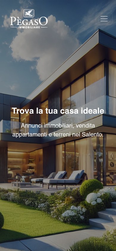 Agenzia Immobiliare Pegaso: versione per smartphone
