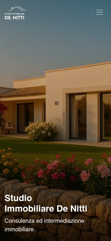 Studio Immobiliare De Nitti: versione per smartphone