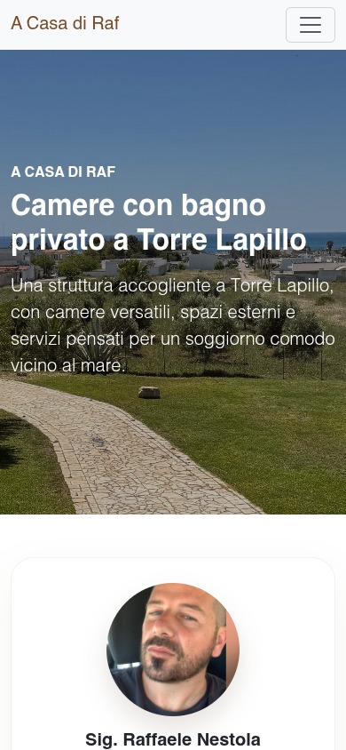 A Casa di Raf: versione per smartphone