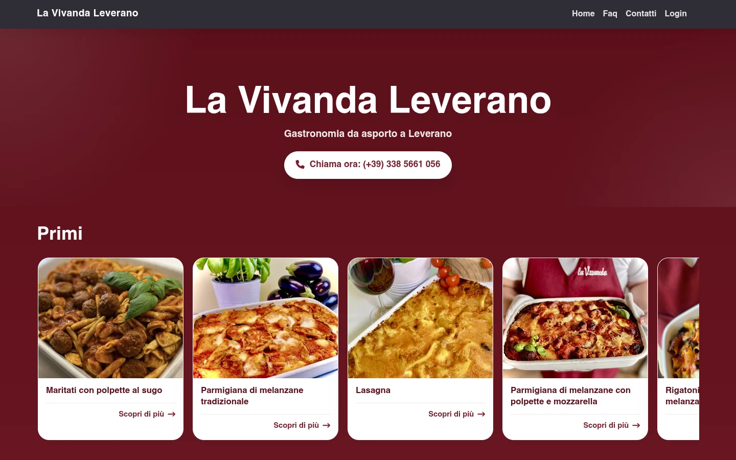 La Vivanda: versione per computer